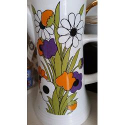 Royal Tudor Spring Time Retro Coffee set