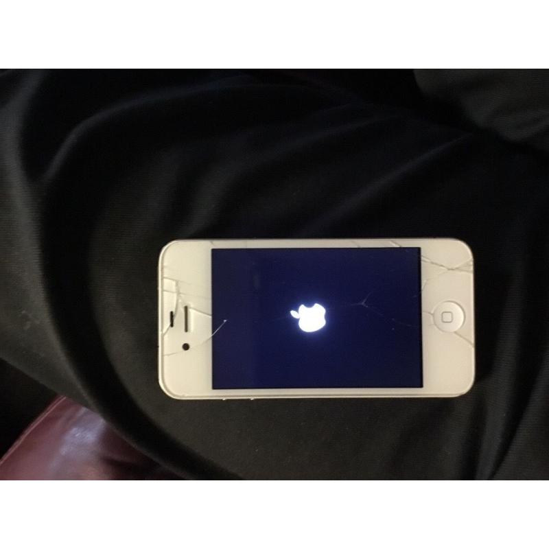 iPhone 4s White unlocked.