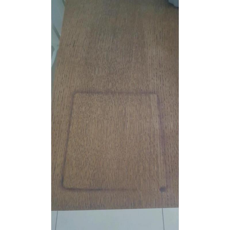 Dining table and 4 chairs