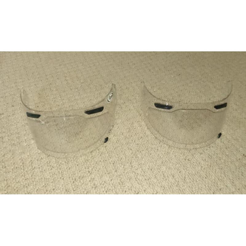 L shape arai visor