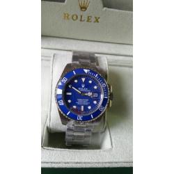 *ROLEX SUBMARINER STAINLESS BLUE* AUTOMATIC SWISS MADE