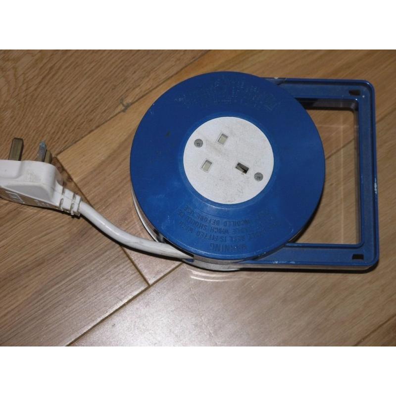 Blue Electrical cable Extension 12 Foot Long Weymouth