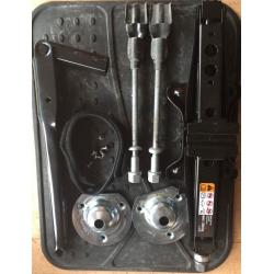 Vauxhall Zafira C Tourer Spare Wheel Mounting Cage Kit and space saver wheel tyre, jack, wrench