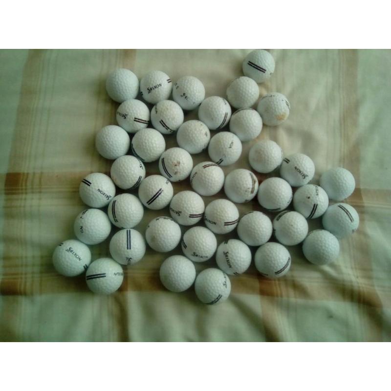 42 srixon practice balls