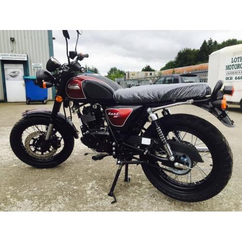 New Bullit Hunt S Bordeaux 125cc Motorcycle - 2 Year Parts Warranty Finance - Available