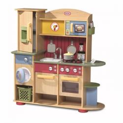 Little Tikes wooden kitchen and loads of accesories, food ect
