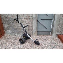 Powakaddy Freeway Titanium Compact Sport electric golf trolley
