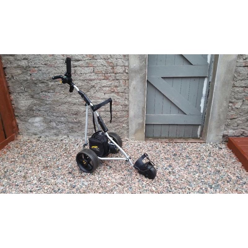 Powakaddy Freeway Titanium Compact Sport electric golf trolley