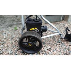 Powakaddy Freeway Titanium Compact Sport electric golf trolley
