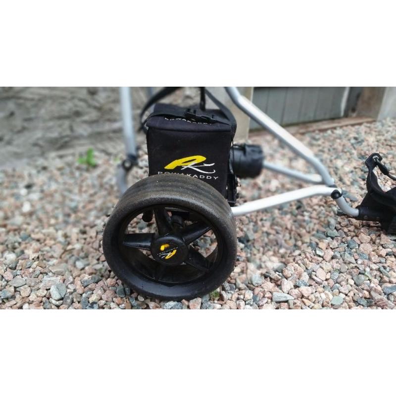 Powakaddy Freeway Titanium Compact Sport electric golf trolley