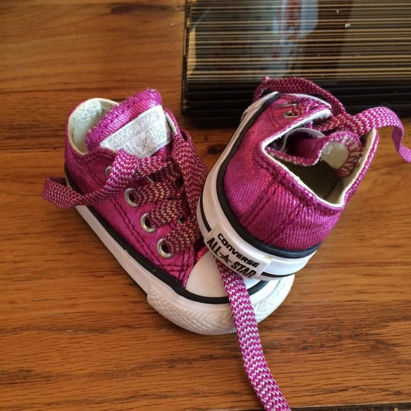 Baby shoes size 3 converse
