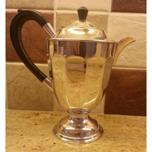 1950s SILVER PLATED 5 PIECE TEA SERVICE