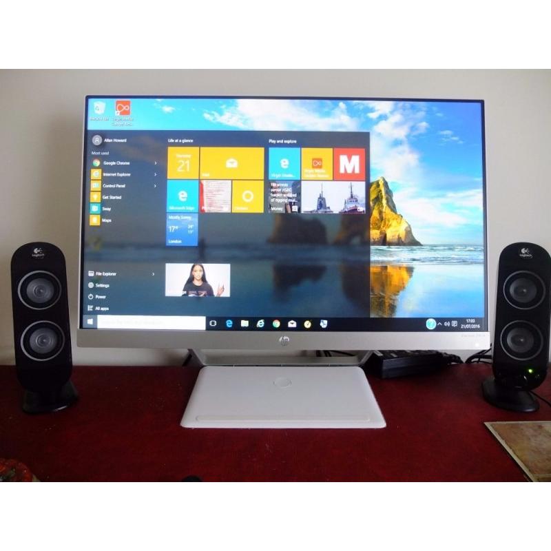 HP Pavilion 24XW Desktop monitor. Brand New.