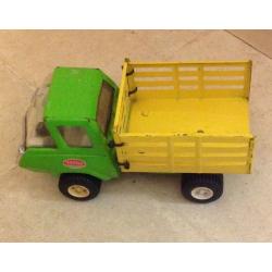 A vintage tonka truck