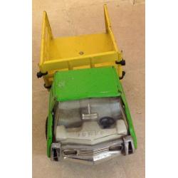 A vintage tonka truck