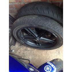 Yamaha yzfr125 wheels and other parts
