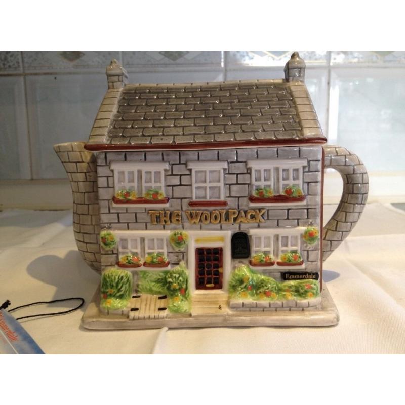 Woolpack novelty teapot