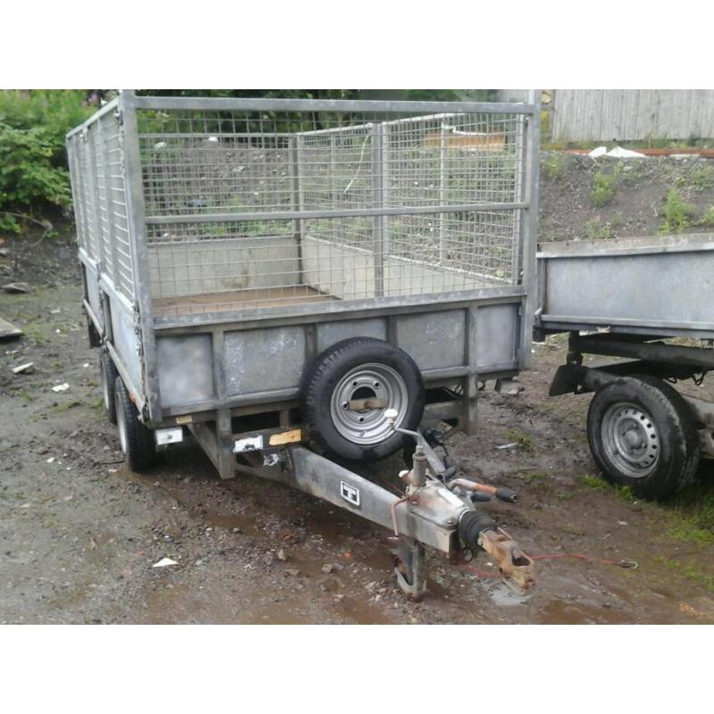 Ifor williams dropside trailer with mesh sides 10x5 no vat