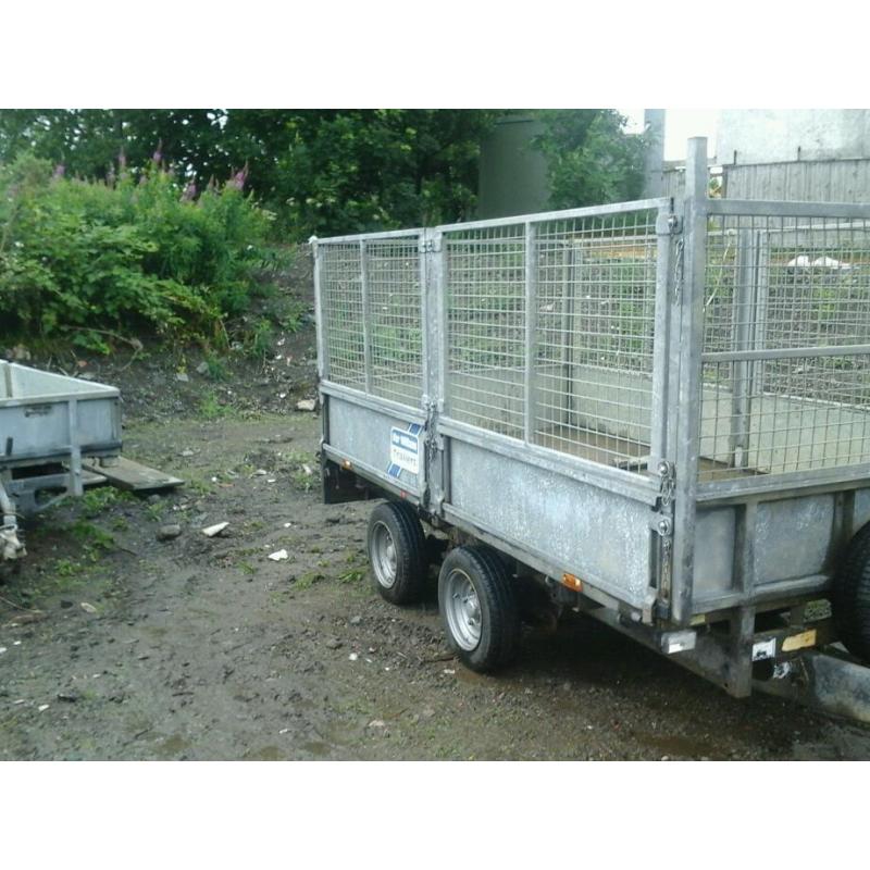Ifor williams dropside trailer with mesh sides 10x5 no vat