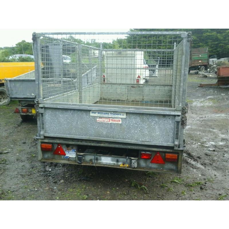 Ifor williams dropside trailer with mesh sides 10x5 no vat
