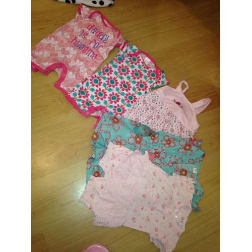 Jumper trousers and romper suits all girls