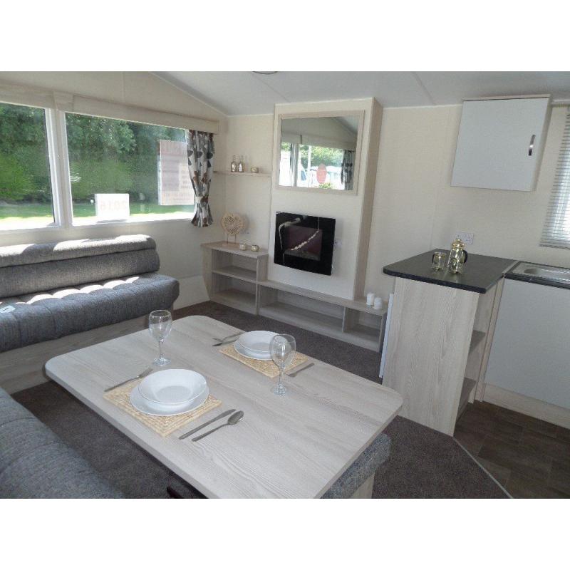 NEW 2016 Atlas Moonstone 36ft x 12ft 3 Bedroom Static Caravan Holiday Home Sited at Little Paddock