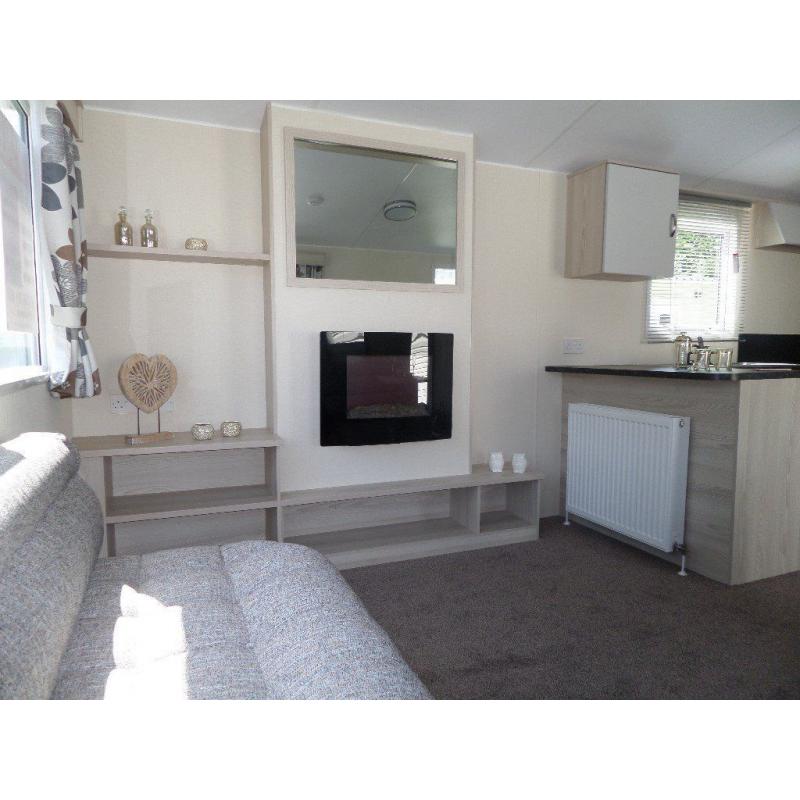 NEW 2016 Atlas Moonstone 36ft x 12ft 3 Bedroom Static Caravan Holiday Home Sited at Little Paddock