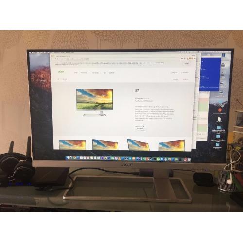 Acer S277HK 27-inch 4K2K UHD IPS Zero Frame Monitor