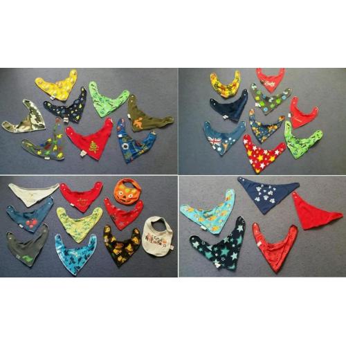 Bundle of 30 dribble bibs/bandanas