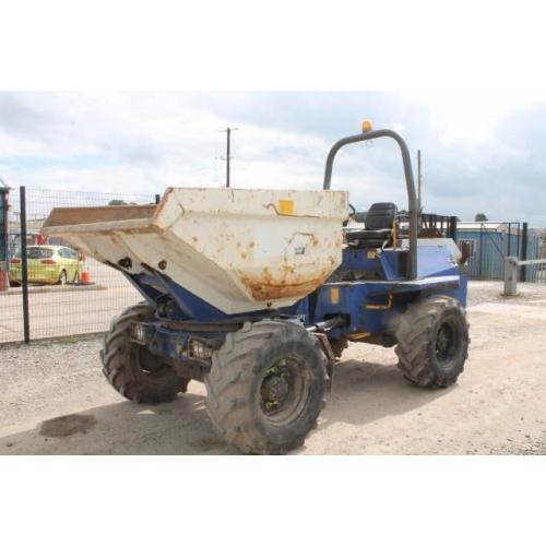 BENFORD TEREX 6 TON ROAD LEGAL SWIVEL SKIP DUMPER