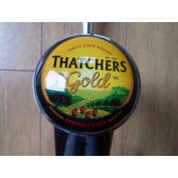 beer pump Thatchers gold cider beer font in chrome bargain