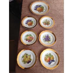 Vintage MZ Czechoslovakia Porcelain Two Sets