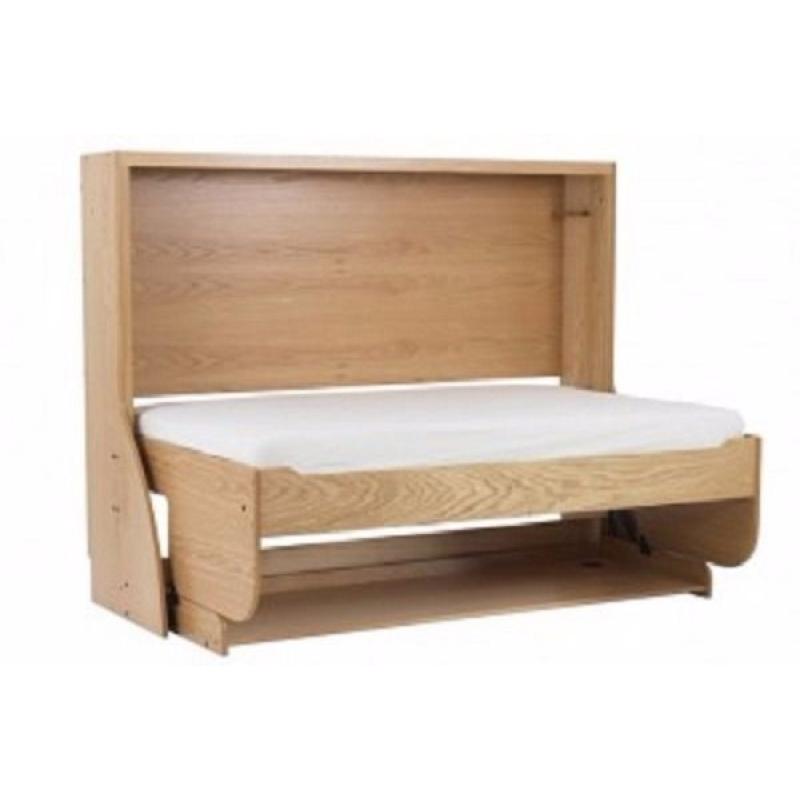 Wall mounted Study Bed 4' small double from StudyBed - folds flat against wall when not in use