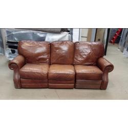 THREE SEATER LEATHER SOFA. Free delivery!!!