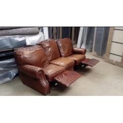 THREE SEATER LEATHER SOFA. Free delivery!!!