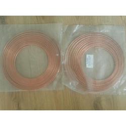 Two packets of copper brake tubes
