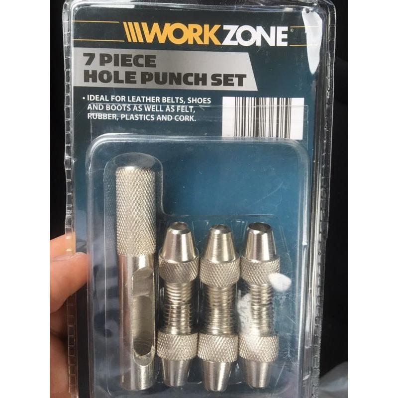 7 piece hole punch set BRAND NEW