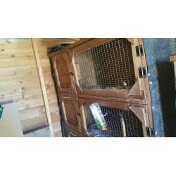 4 tier rabbit hutch