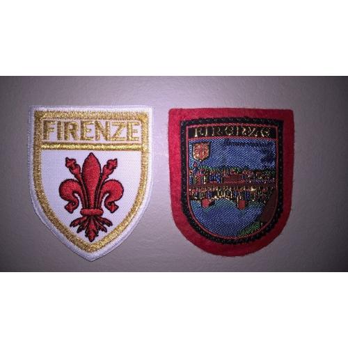 Florence City Embroidered Patches/Badges