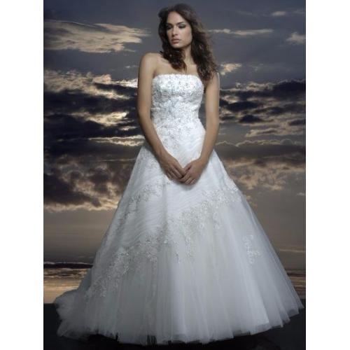 White wedding dress for sale