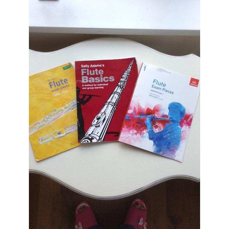 Three flute books