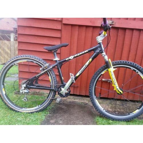 Ddg black jack downhill bike