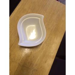 FOOD SERVING DISH (S SHAPE), 6 PIECES WITH LIDS, FOR RESTAURANT/CAFE OR HOME