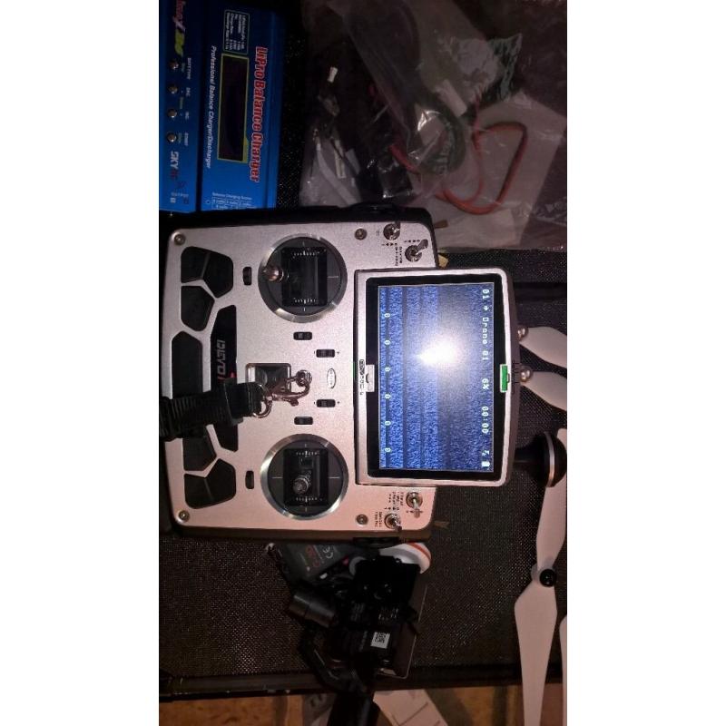 Walkera Scout X4 FPV GPS G-3D iLook+ F12E w/ Ground Station white RC Quadcopter drone