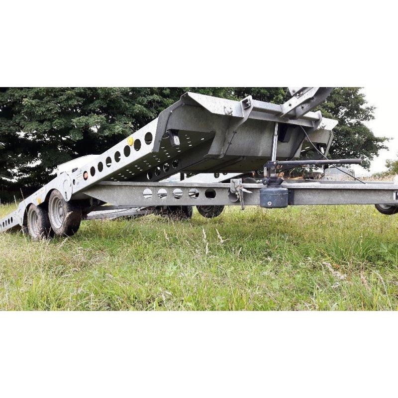 Ifor williams car transporter trailer