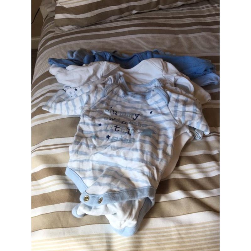 Newborn baby boy clothes bundle