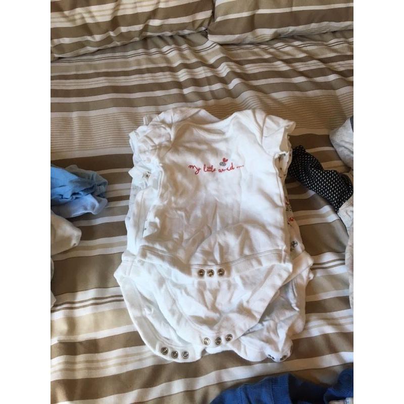 Newborn baby boy clothes bundle