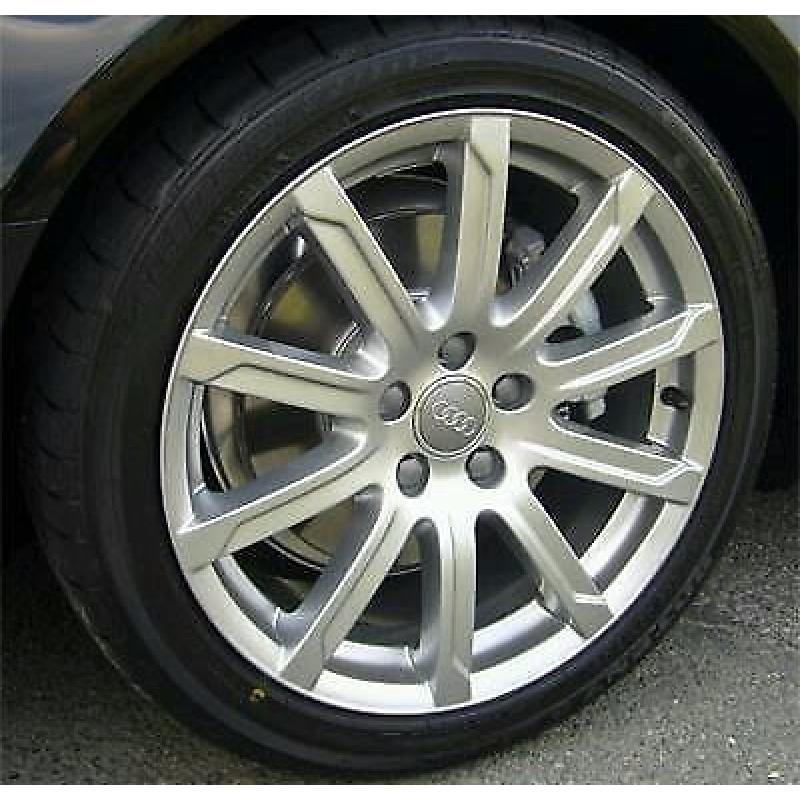 ** GENUINE 18'' AUDI ALLOYS WITH UNIROYAL TYRES, RS6 RS4 RS3 EXLUSIVE RARE 10 SPOKE **