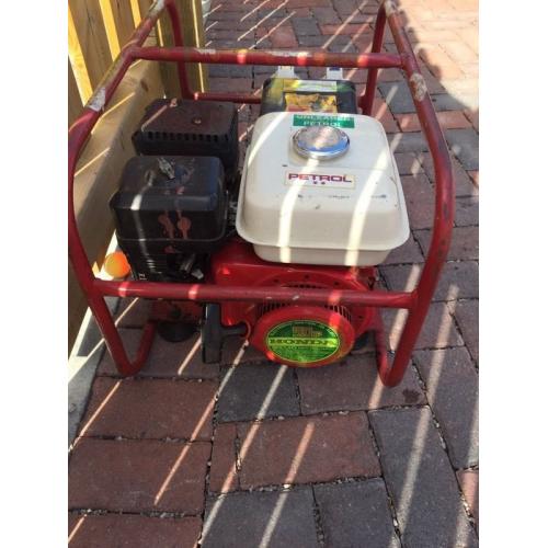 Honda gx140 petrol generator