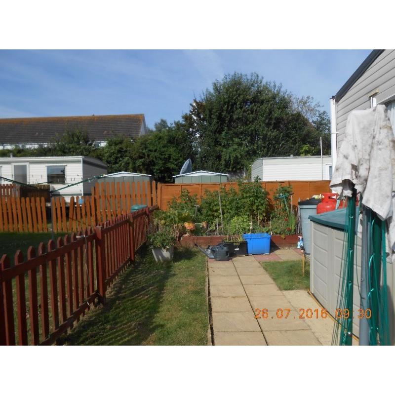 Static Caravan on River Blackwater, Essex. Fees paid until March 2017.
